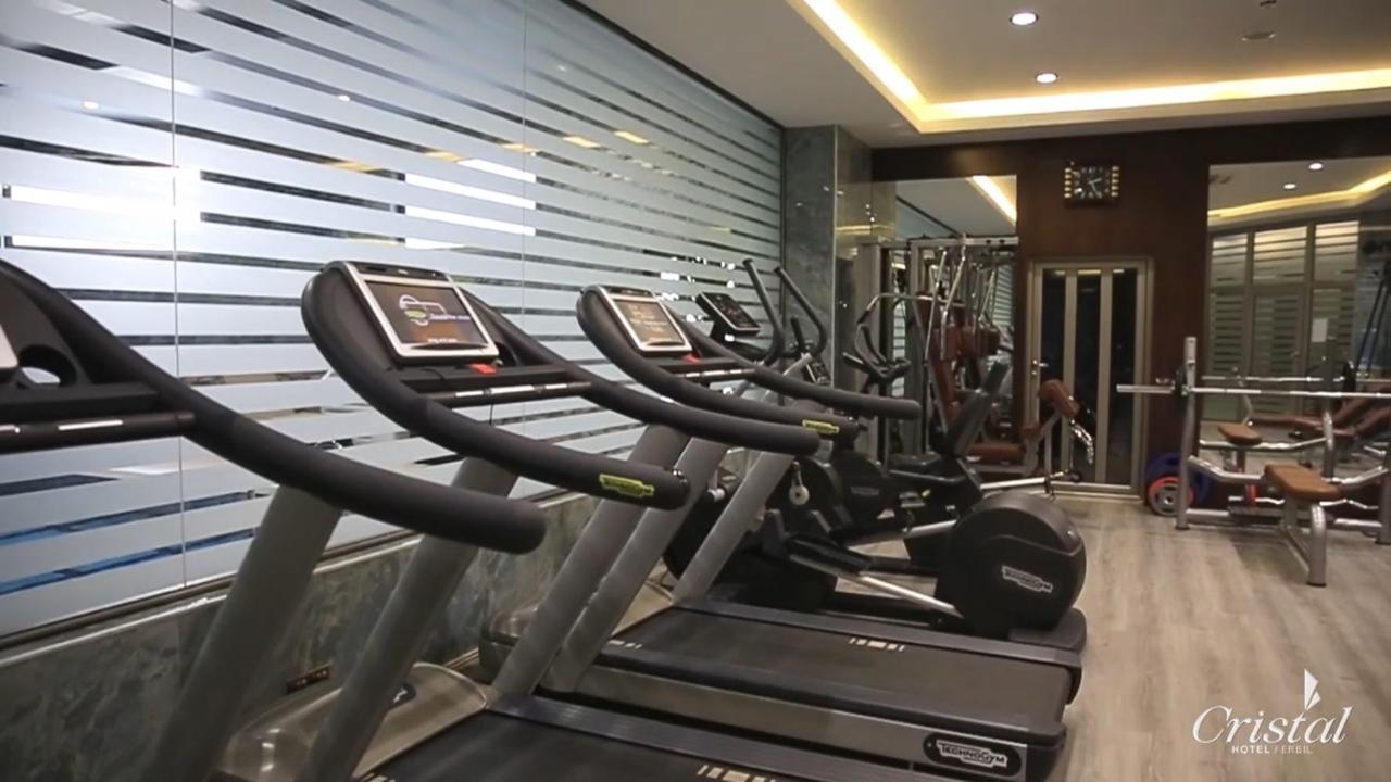 Cristal Erbil Hotel エクステリア 写真 The gym at the hotel